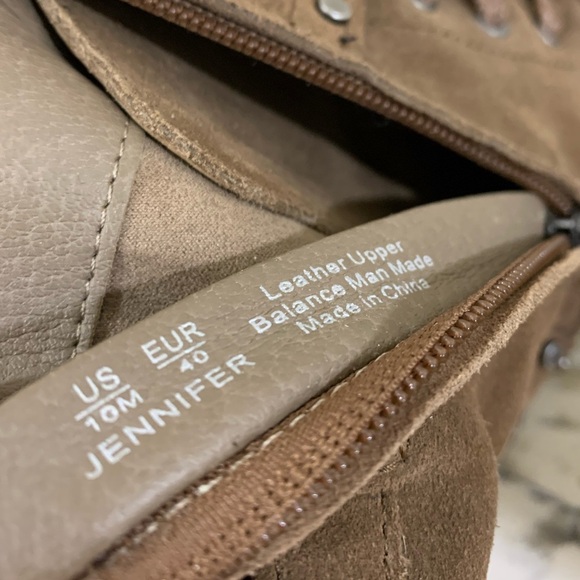 Sam Edelman “Jennifer” leather suede combat boots - Picture 9 of 9